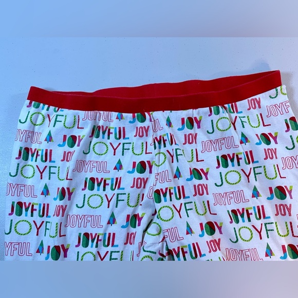 Women’s Wondershop Joyful Print Pajama Set in Red, White and green.  Size 2X - Picture 6 of 8